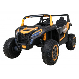 Buggy ATV Racing pre 2 deti Gold + pohon 4x4 + diaľkové ovládanie + pomalý štart + MP3 LED
