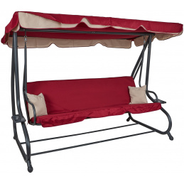 Aga Zahradná hojdačka XXXL COMFORT LUX Fuchsia