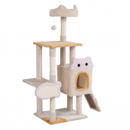 Aga Škrabadlo pre mačky 42x48,5x123 cm Béžové