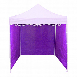 Aga Bočnice k predajnému stánku 3x3m Fialová