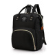 Aga Prebaľovací batoh pre mamičky 3v1 Čierny