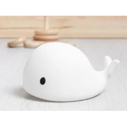 Nočná LED lampička veľryba MOBY FLOW AMSTERDAM univerzálna