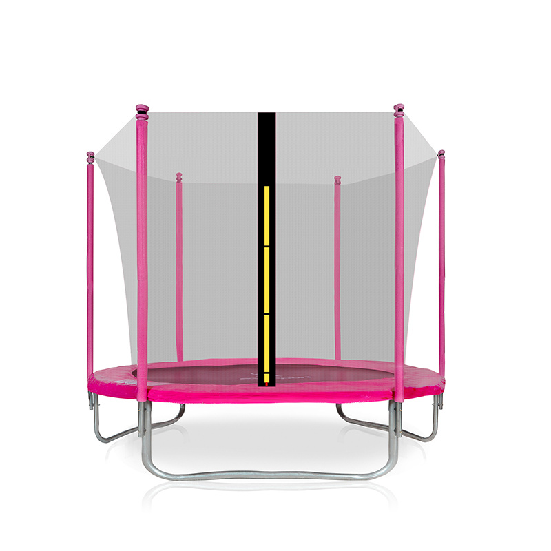 Aga SPORT FIT Trampolína 180 cm Pink + vnútorná ochranná sieť
