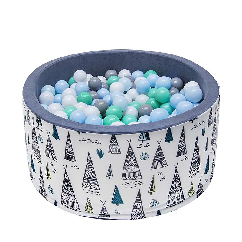 Aga Suchý bazén 90x40 cm s loptičkami 891