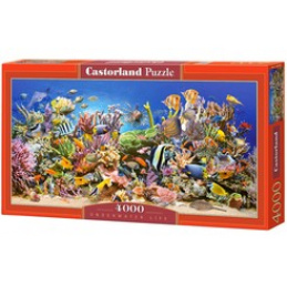 CASTORLAND puzzle 4000 dielikov - Podvodný život