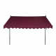 Aga Teleskopická markíza 350x120 cm Vínová