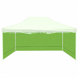 Aga Bočnice k predajnému stánku 3x4,5m Svetlozelená