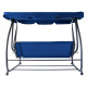 Aga Záhradná hojdačka 2v1 GRANDLUX Dark Blue
