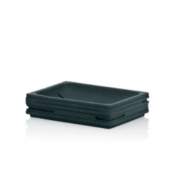 Miska na mydlo POSIDON poly čierna - Kela