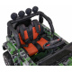 Detské terénne auto Full Time 4WD Moro lak + pohon 4x4 + diaľkové ovládanie + LED audio + úložný priestor