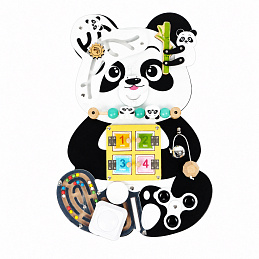 Aga4Kids Montessori drevená tabuľa Panda