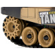 Aga RC Veľký vojnový tank 9995 2.4 GHz piesok