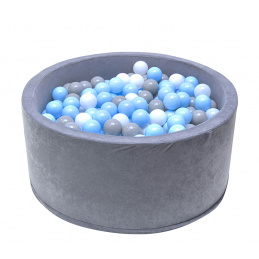 Aga Suchý bazén 90x40 cm s loptičkami 839