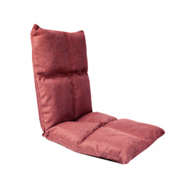Aga Polohovacie kreslo na podlahu 36x48x48 cm Červené Aga Polohovacie kreslo na podlahu 36x48x48 cm Červené