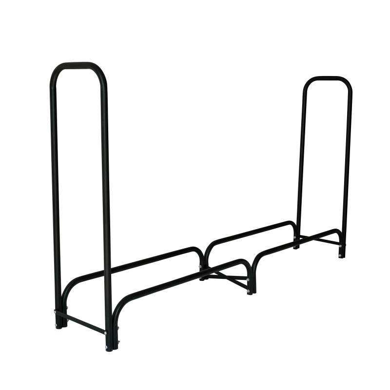 Aga Stojan na drevo 200x36x116 cm Čierny