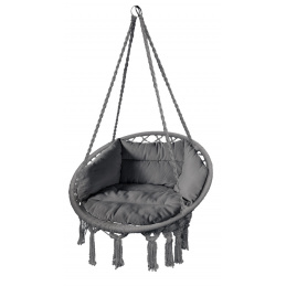 Linder Exclusiv Závesné kreslo MC4395 Dark Grey