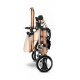 Kiduku Kombinovaný kočík 3v1 Béžový
