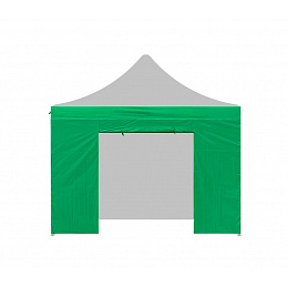 Aga Bočnice s dverami POP UP 3x3 m Green