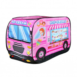 Aga4Kids Detský hrací stan Zmrzlinárske auto