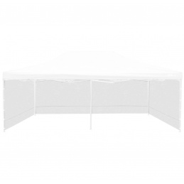 Aga Bočnice k prodejnímu stánku 3x6m Bílá