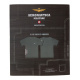 Aeronautica Militare Tričko ROUND-NECK 3-Pack X1395 Sivá