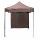 Aga Nožnicový stánok PARTY 2x2m Hnedý