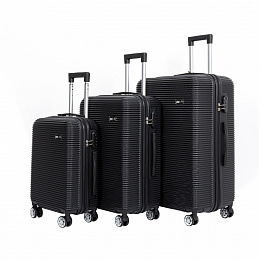 Aga Travel Sada cestovných kufrov MR4651 Čierna