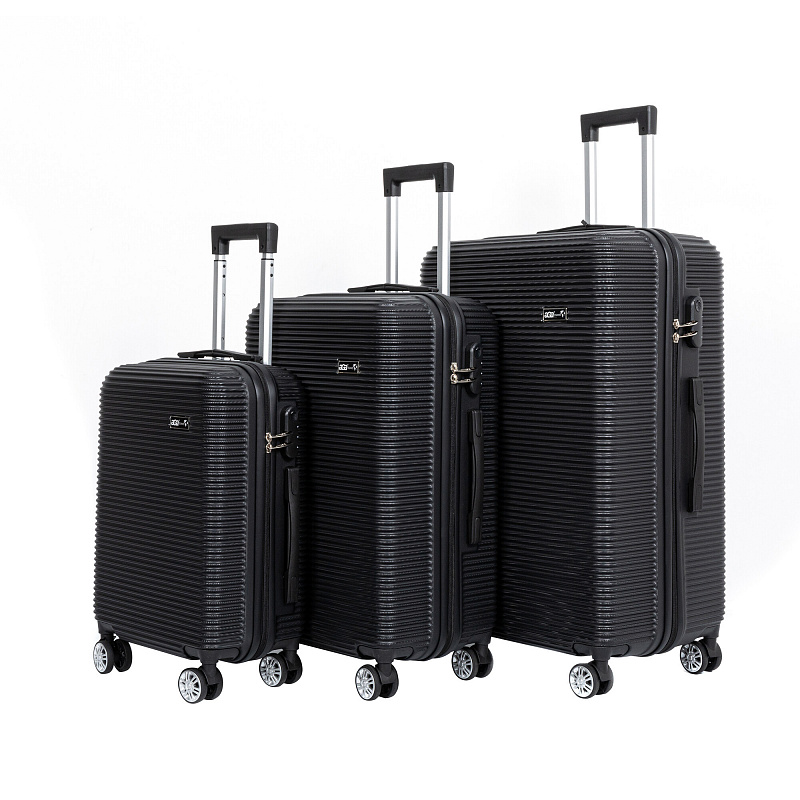 Aga Travel Sada cestovných kufrov MR4651 Čierna