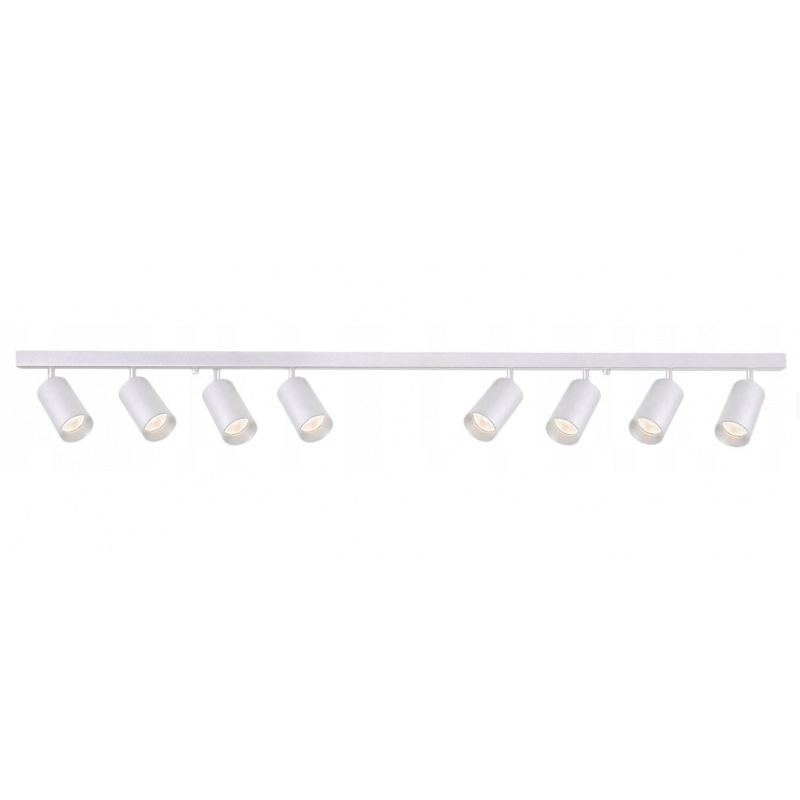 LED stropné bodové svietidlo VIKI-L - 8xGU10 - biele