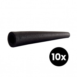 Aga Penová ochrana na trampolínové tyče 70 cm Čierna 10ks