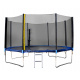 Linder Exclusiv Trampolína XXL 430 cm + ochranná sieť + rebrík + krycia plachta