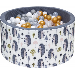 Aga Suchý bazén 90x40 cm s loptičkami 492