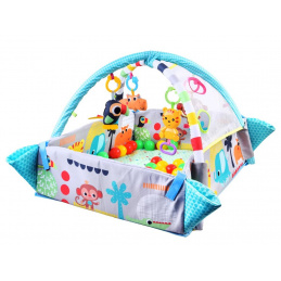 Aga4Kids Hracia deka s mantinelom 5v1 Blue