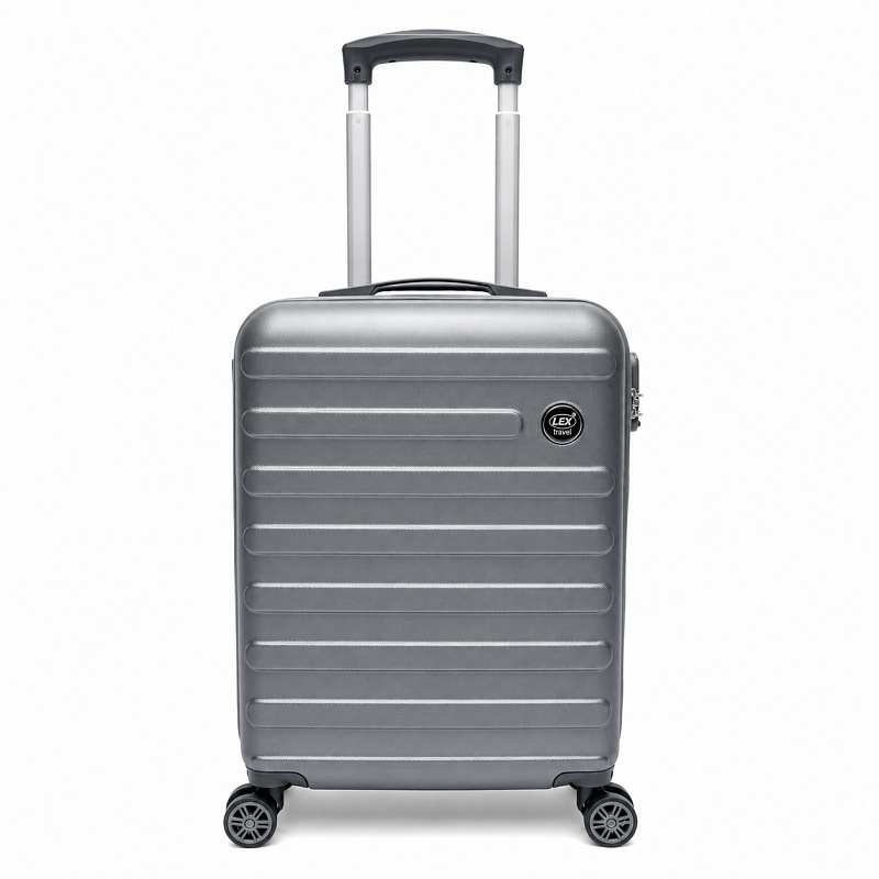 Linder Exclusiv Cestovný kufor 40x20x55 cm Šedý