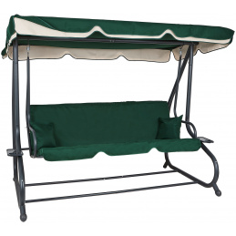 Aga Záhradná hojdačka 2v1 GRANDLUX Dark Green