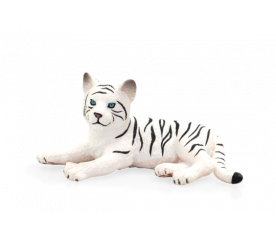 Mojo Animal Planet Tiger biely mláďa ležiace