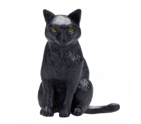 Mojo Animal Planet Mačka čierna sediaca