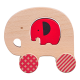 Petit Collage Slon a sloník na kolieskach - poškodený obal