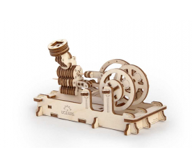 Ugears 3D drevené mechanické puzzle Motor