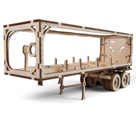 Ugears 3D drevené mechanické puzzle Náves pre ťahač Heavy Boy