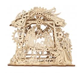 Ugears 3D drevené mechanické puzzle Betlehem