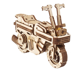 Ugears 3D drevené mechanické puzzle Skladací skúter