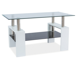 Signal Konferenčný stôl LISA III 110x60 cm Biela Lak