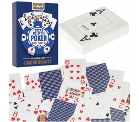 MUDUKO Poker 100% plastové hracie karty