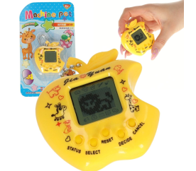 Hračka Tamagotchi elektronická hra jablko žltá