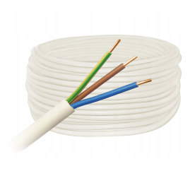 Elektrický kabel YDY kulatý drát 3x1,5 mm