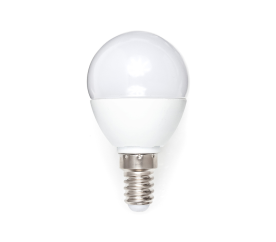 LED žiarovka G45 - E14 - 6W - 500 lm - teplá biela