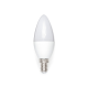 LED žiarovka C37 - E14 - 6W - 500 lm - teplá biela