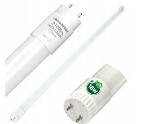 LED trubica - T8 - 18W - 120cm - 2700m - studená biela