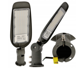 LED pouličná lampa - 150W - 230V - neutrálna biela